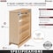Rev-A-Shelf Maple Veneer, Light Brown, 9 in W, 30 in H, 23 in D, 23 in L, Light Brown 432-BFSC-9C - alternate 10